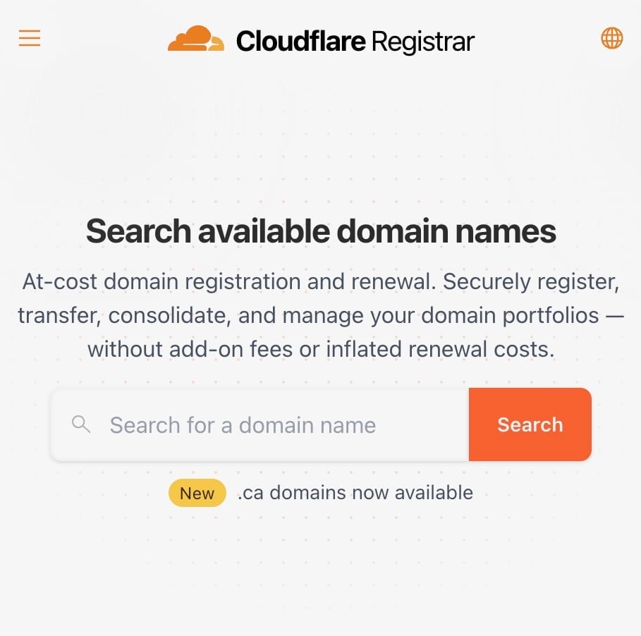 Registrar Domain