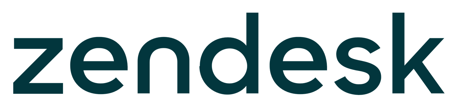 Zendesk logo wordmark