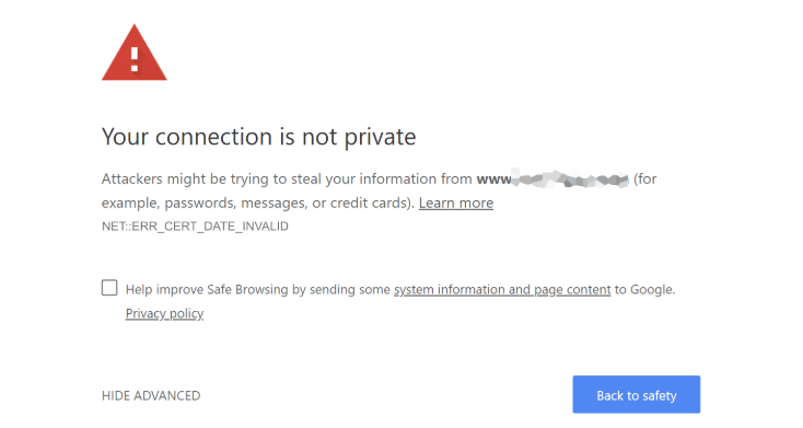 What Does Your Connection Is Not Private Mean How To Fix Ssl